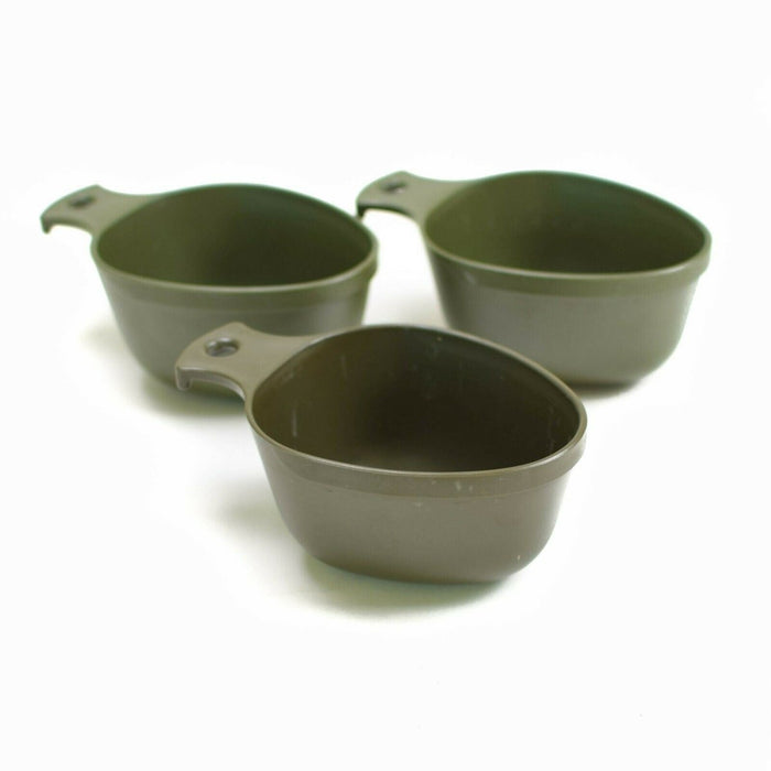 Original Swedish army cup plastic mug trangia Kuksa Sweden military issue LOT - GoMilitar
