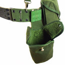 Original Swedish army tactical webbing rig with belt, H-straps, and spacious pouches for military and outdoor use