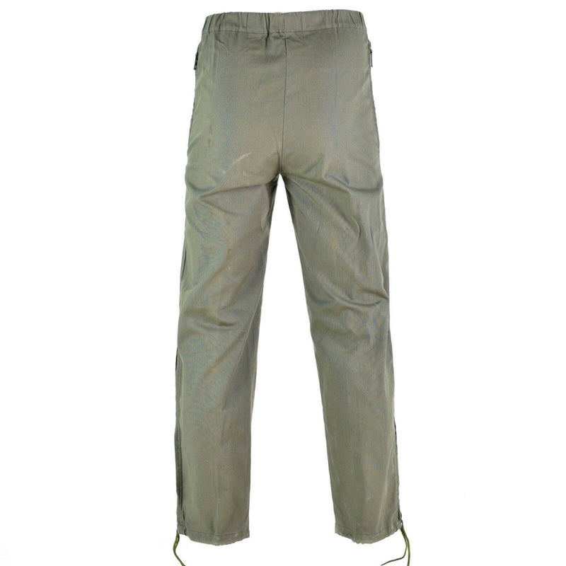 Original Swiss army pants field combat trousers OD military issue Switzerland - GoMilitar