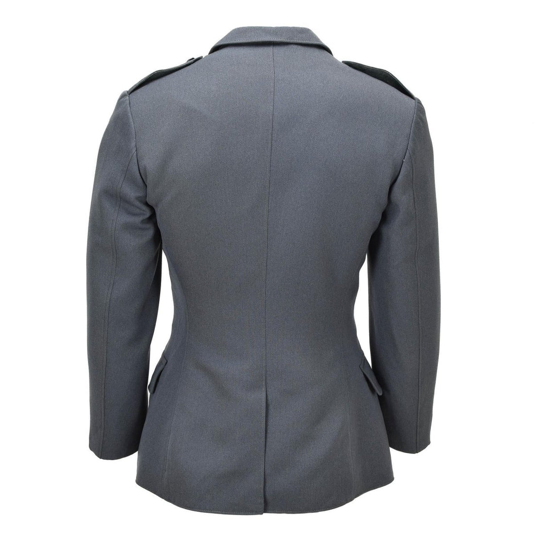 Original Swiss Military Formal Jacket 4 Pocket Design Shoulder Epaulettes Gray