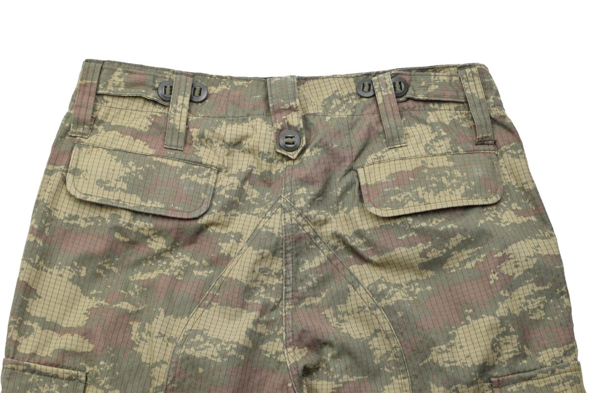 Original Turkish Military Field Pants Ripstop Army Issued M2008 Camo Used
