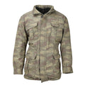 Original Turkish military paratroopers jacket parka camo ripstop lined army