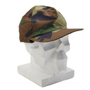 Original Turkish Military Winter Field Cap RipStop Outdoor Hat Woodland Camo - GoMilitar