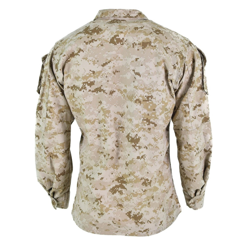 Original US army troops jacket BDU digital desert camo shirts military issue - GoMilitar
