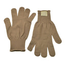 Original US Military gloves knitted mittens inserts liners warmers brown NEW - GoMilitar