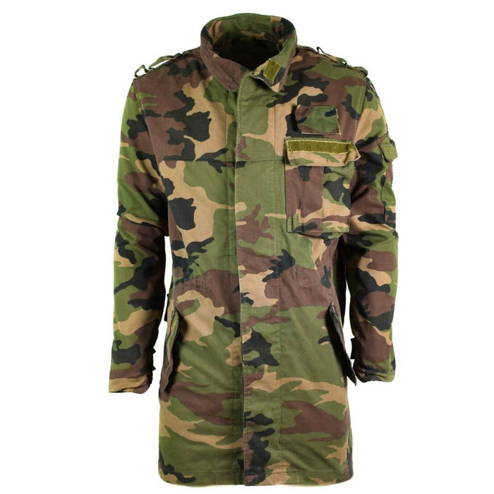 Original vintage Slovakian army field jacket M97 Slovakia military combat parka - GoMilitar