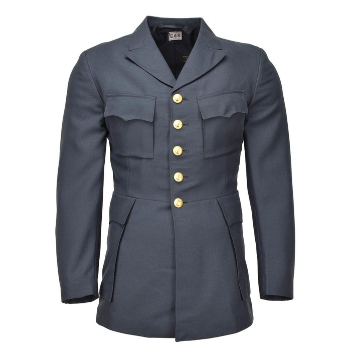 Original vintage Swedish army marines dress uniform jacket Sweden uniform - GoMilitar