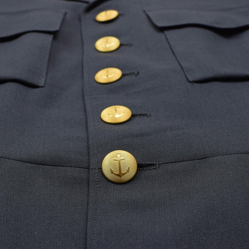 Original vintage Swedish army marines dress uniform jacket Sweden uniform