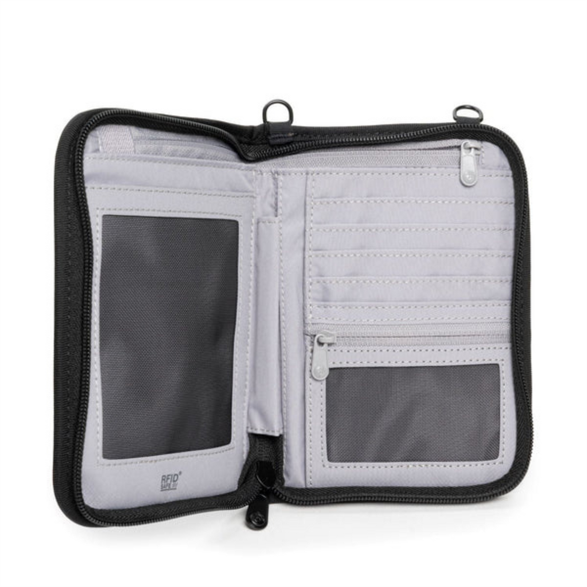 Pacsafe V150 Document Bag Compact Organizer Anti Theft RFID Blocking Black