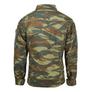 Back view of Pentagon ACU 2.0 Greek Army military jacket in lizard camo ripstop fabric