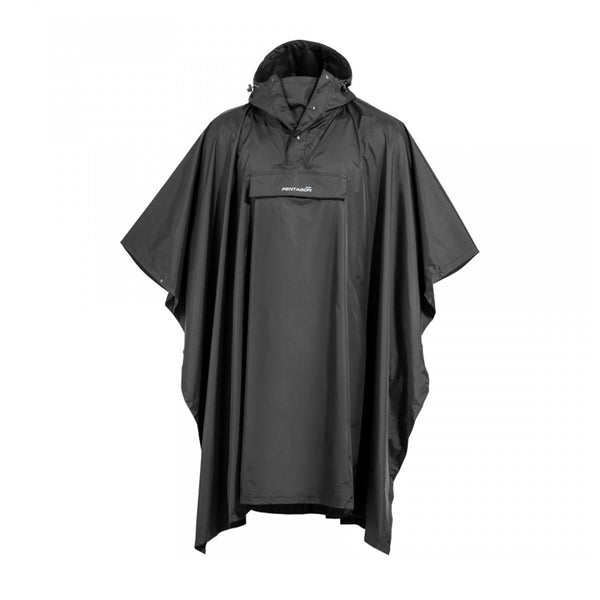 PENTAGON Cloudburst Packable Poncho Waterproof Breathable Reflective Details