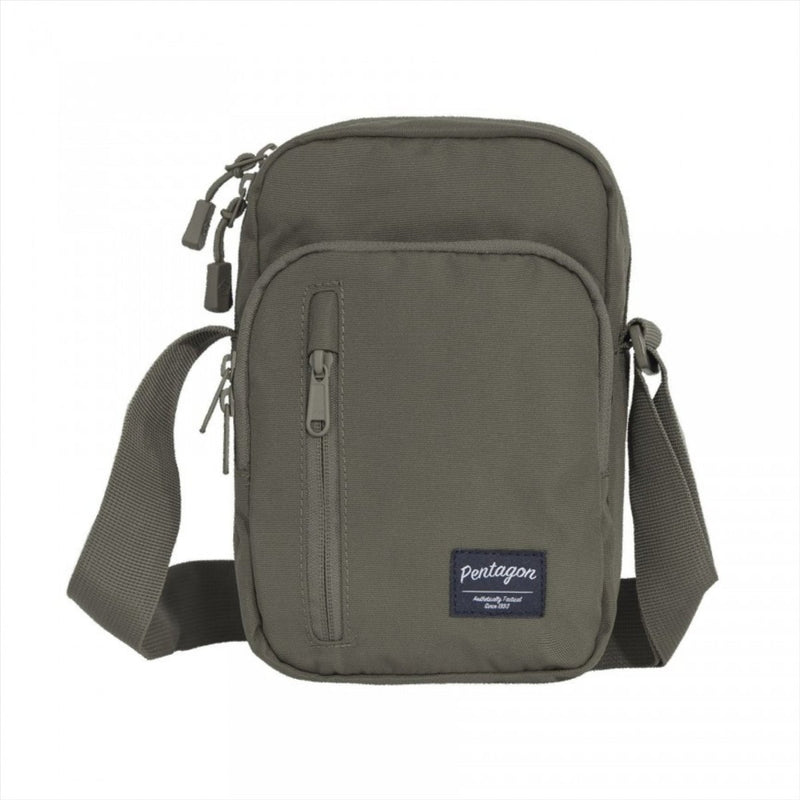PENTAGON Kleos Messenger Bag 2.5L Compact Shoulder Bag Organizer Utility Pocket