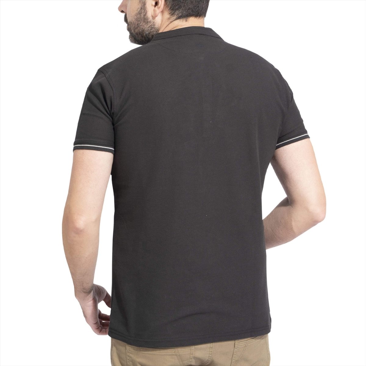 PENTAGON Levantes Henley Stripes Classic T-Shirt Short Sleeves Quick Dry