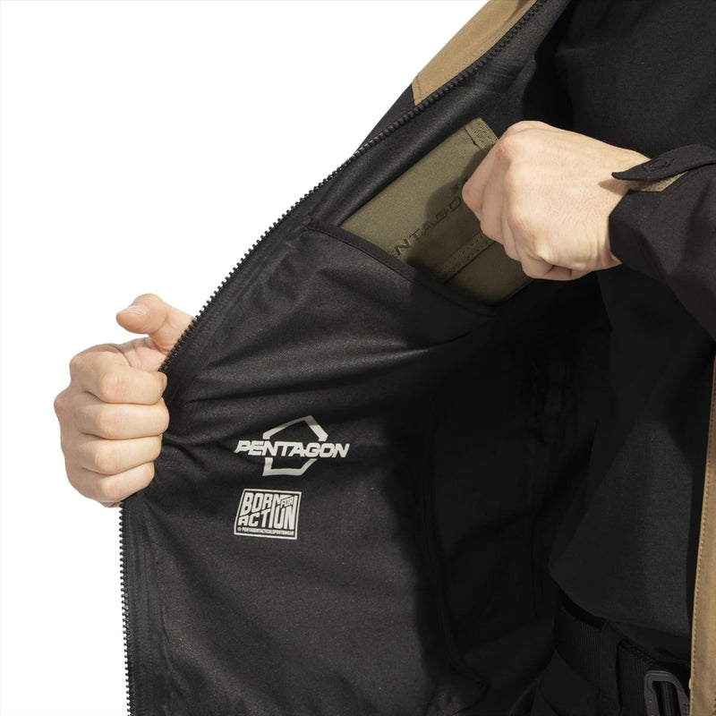 PENTAGON Monlite WP Softshell Jacket Lightweight Waterproof Windproof Shell