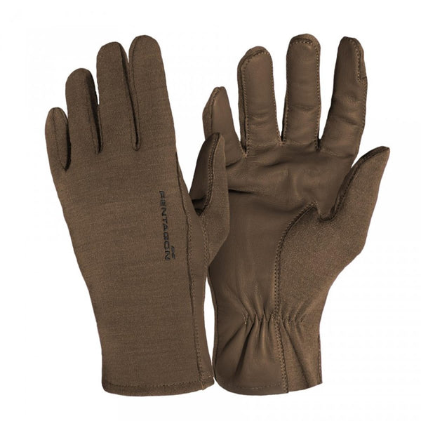 PENTAGON Pilot Nomex® Leather Gloves Short Cuff Fire Resistant Multicolor