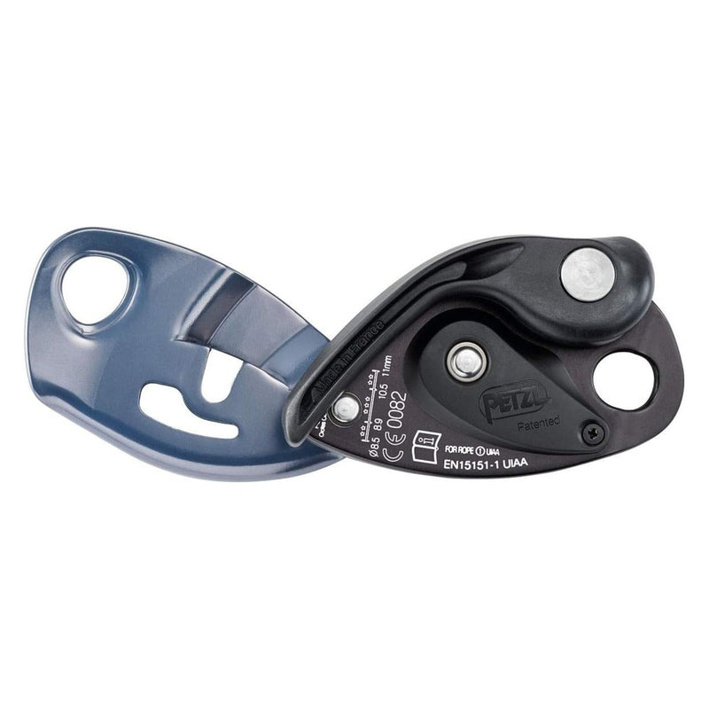 PETZL Grigri Assisted Braking Belay Device Climbing Equipment Aluminum Blue