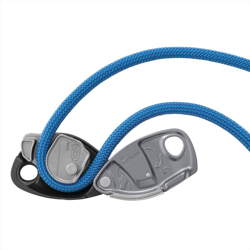 Petzl GRIGRI+ Belay Device Assisted Braking Anti-Panic  8.5–11 mm Gray