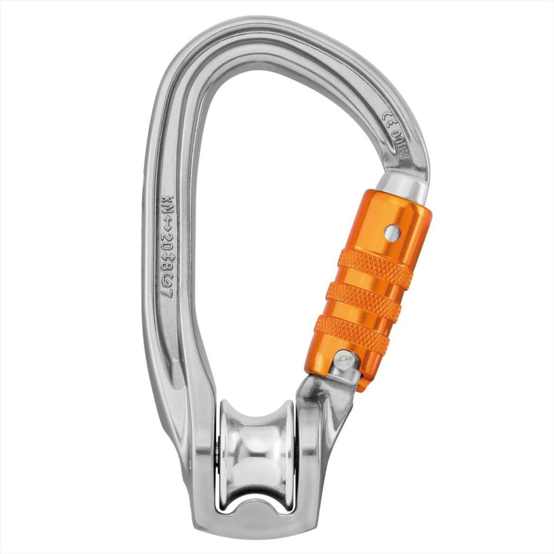 Petzl Rollclip Z Triact-Lock Pulley Carabiner Aluminum CE0082 20mm Rope