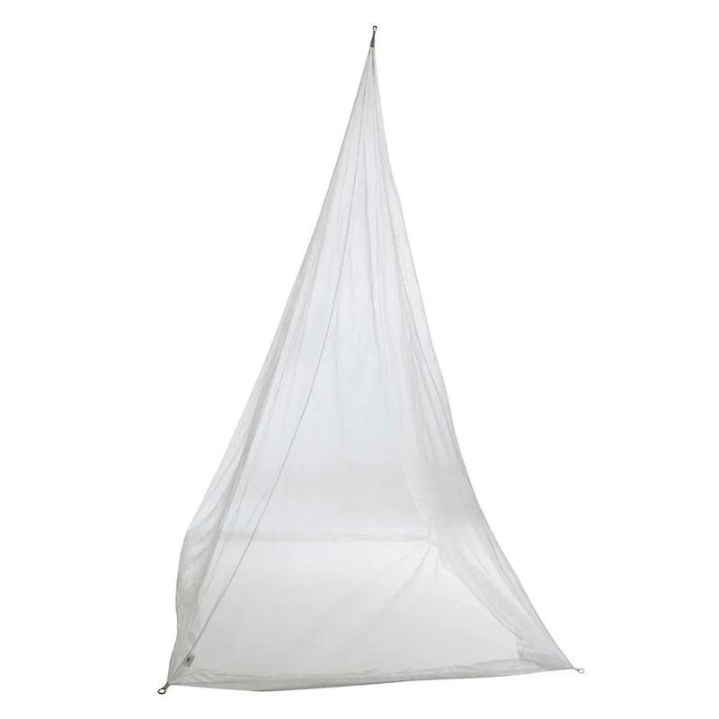 White insect net on a white background