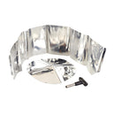 Portable camping stove windscreen, heat reflector, and igniter tool for outdoor cooking with Primus Gravity III burner.