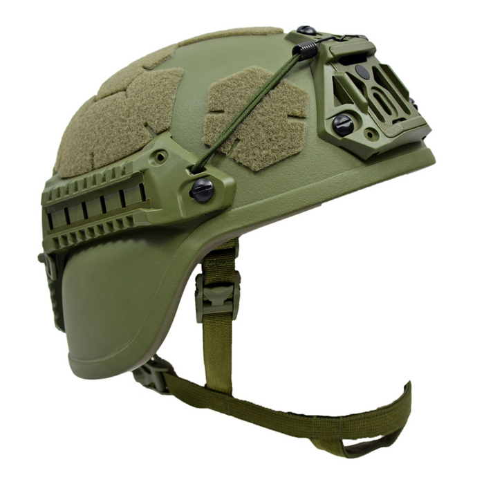 Šestan-Busch BK-ACH Full Cut Modern Ballistic Helmet Level IIIA NVG Side Rails - GoMilitar