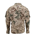 TACGEAR Brand Military style commando field jacket desert flecktarn camo shirts
