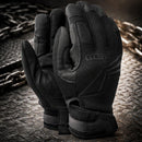 TAMREX PRO - 6000 Tactical Gloves Durable Diamond Grip Velcro Closure Black - GoMilitar