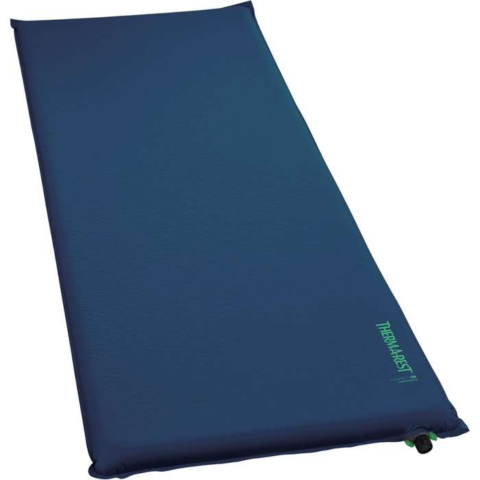 Therm-a-Rest BaseCamp L Self-Inflating Camping Mat R-Value 6.0 Poseidon Blue - GoMilitar