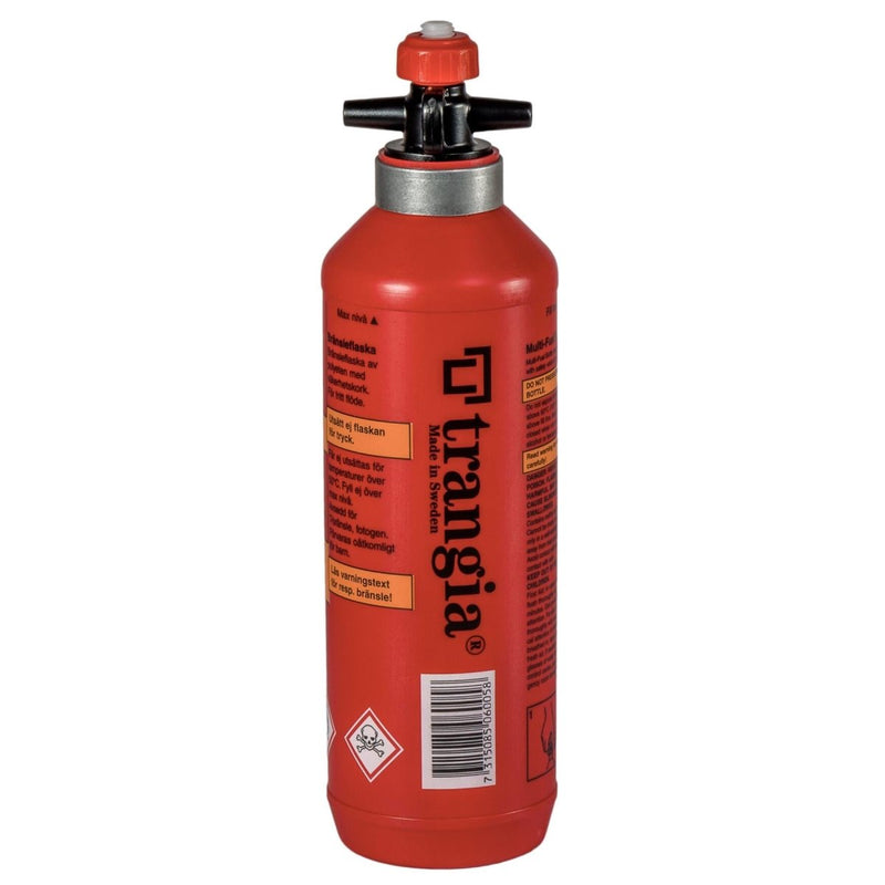 Trangia liquid fuel bottle petrol burner polyethylene flask outdoor camping Red - GoMilitar