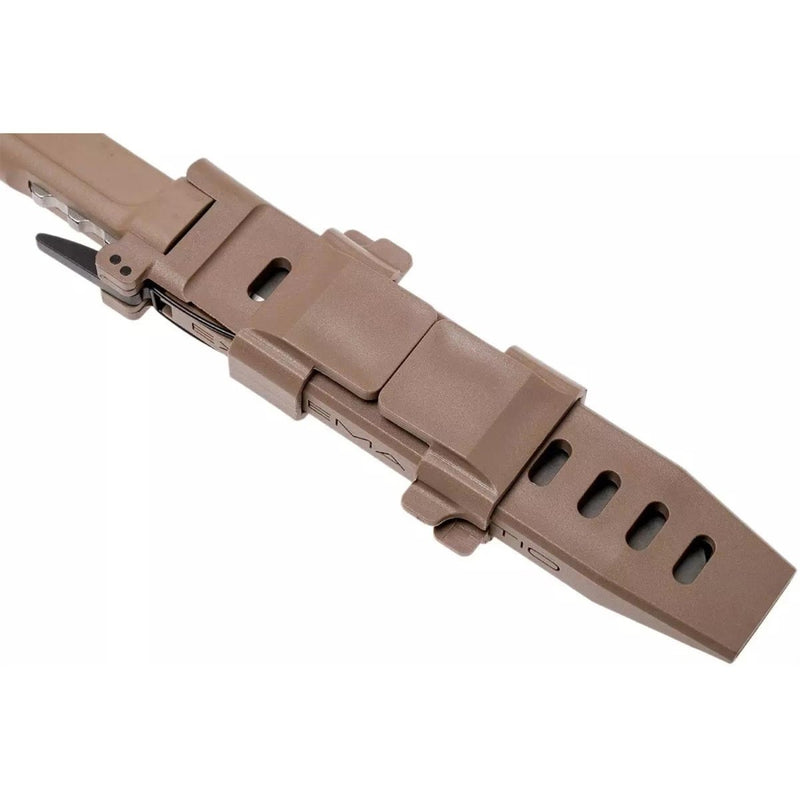 MAMBA DESERT combat tactical knife Molle system two multiposition clips