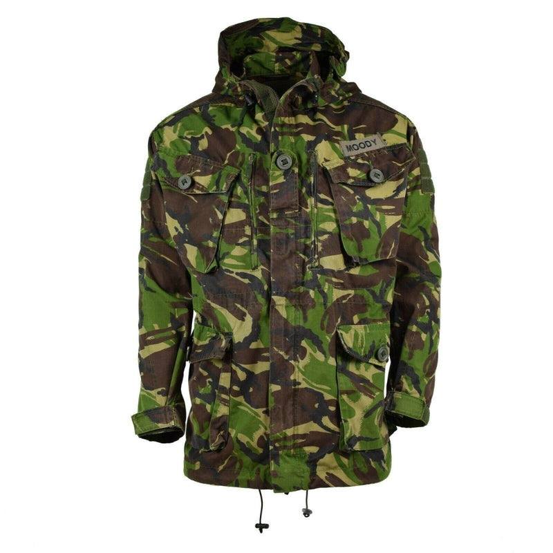 Genuine British military combat smock field jacket hooded windproof DPM camo