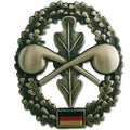 German Army Beret Badge Cockade NBC Protection Nuclear Chemical Protection