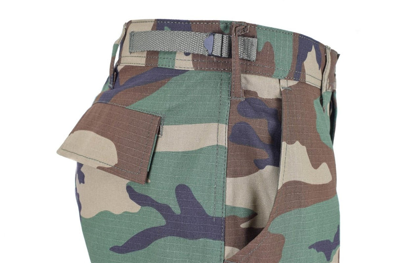 Mil-Tec Brand U.S Army Style ripstop BDU pants multicolor cargo trousers comfortable functional cargo slash pockets