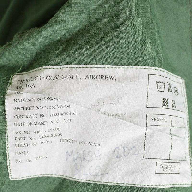 MK16A RAF aramid overall