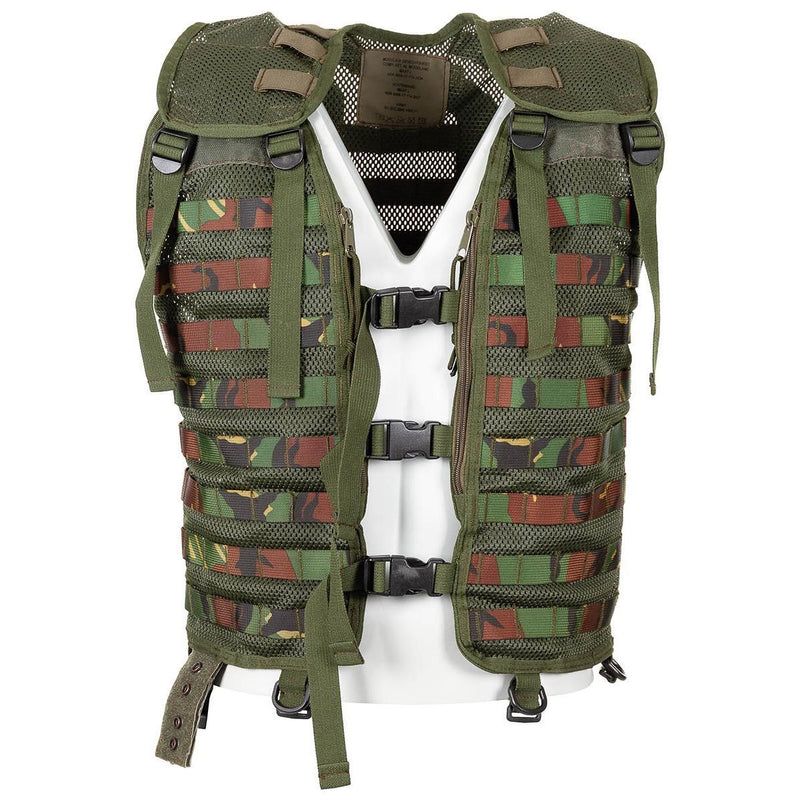 Original Dutch Military tactical vest molle attachment DMP camo