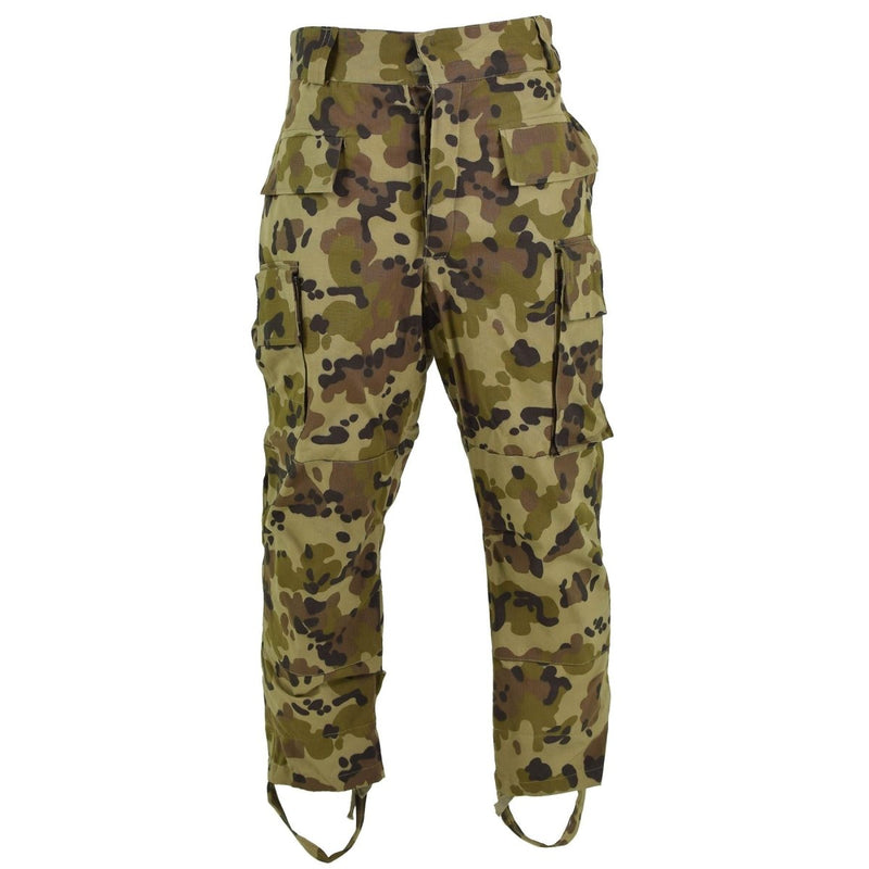 Romanian field troops pants fleck pattern camouflage BDU trousers